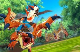 Скриншот из игры «Monster Hunter Stories»