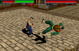 Скриншот из игры «Virtua Fighter 2»