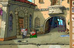 Скриншот из игры «Pilot Brothers»
