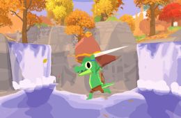 Скриншот из игры «Lil Gator Game»