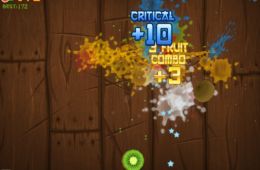 Скриншот из игры «Fruit Ninja»