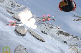 Скриншот из игры «Star Wars: Rogue Squadron II - Rogue Leader»