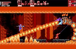 Скриншот из игры «Bloodstained: Curse of the Moon 2»