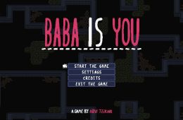 Скриншот из игры «Baba is You»