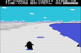 Скриншот из игры «Antarctic Adventure»