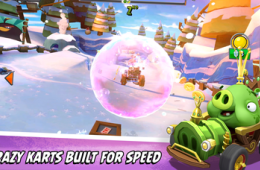 Скриншот из игры «Angry Birds Go!»