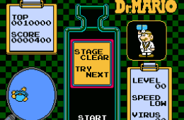 Скриншот из игры «Dr. Mario»