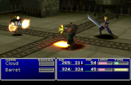 Скриншот из игры «Final Fantasy VII»