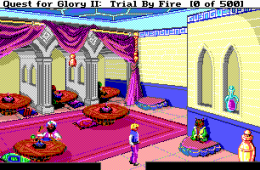 Скриншот из игры «Quest for Glory II: Trial by Fire»