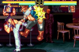 Скриншот из игры «Art of Fighting»