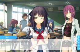 Скриншот из игры «Aokana: Four Rhythms Across the Blue»