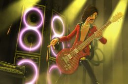 Скриншот из игры «Guitar Hero World Tour»