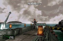 Скриншот из игры «Dino Crisis 2»