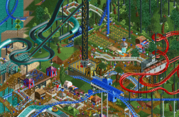 Скриншот из игры «RollerCoaster Tycoon 2»
