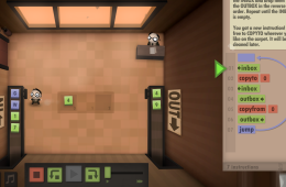 Скриншот из игры «Human Resource Machine»