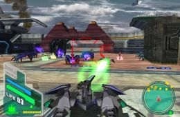 Скриншот из игры «Star Fox: Assault»