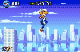 Скриншот из игры «Sonic Advance 3»