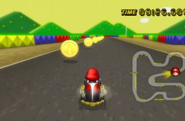 Скриншот из игры «Mario Kart Wii»