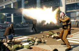 Скриншот из игры «Payday 2: Crimewave Edition»