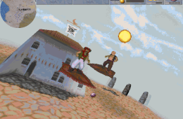 Скриншот из игры «Magic Carpet»