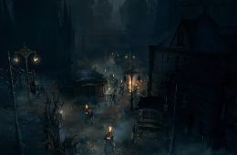 Скриншот из игры «Bloodborne»