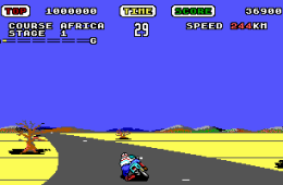 Скриншот из игры «Super Hang-On»