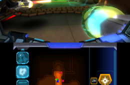 Скриншот из игры «Metroid Prime: Federation Force»