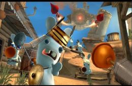Скриншот из игры «Rayman Raving Rabbids»