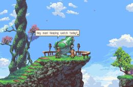 Скриншот из игры «Owlboy»