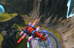 Скриншот из игры «Robocraft»