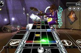 Скриншот из игры «Rock Band Unplugged»