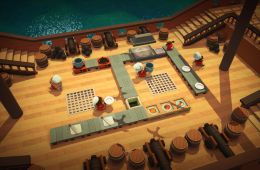 Скриншот из игры «Overcooked!»