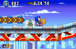 Скриншот из игры «Sonic Advance 3»