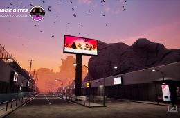 Скриншот из игры «Paradise Killer»