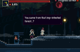 Скриншот из игры «Momodora: Reverie Under the Moonlight»