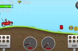 Скриншот из игры «Hill Climb Racing»