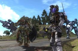 Скриншот из игры «Earth Defense Force 5»