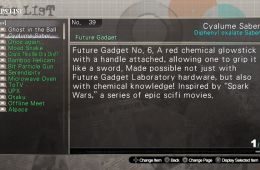 Скриншот из игры «Steins;Gate»
