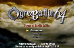 Скриншот из игры «Ogre Battle 64: Person of Lordly Caliber»