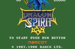 Скриншот из игры «Dragon Spirit»
