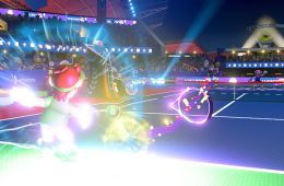 Скриншот из игры «Mario Tennis Aces»