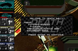 Скриншот из игры «Death Rally»