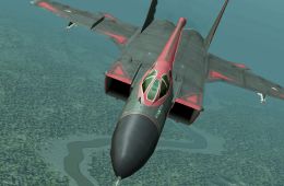 Скриншот из игры «Ace Combat Zero: The Belkan War»