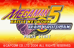Скриншот из игры «Mega Man Battle Network 5: Team Protoman»