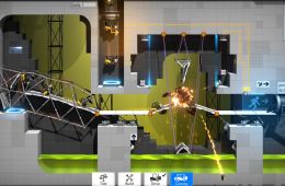 Скриншот из игры «Bridge Constructor Portal»