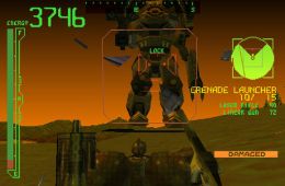 Скриншот из игры «Armored Core»