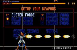 Скриншот из игры «Alien Soldier»