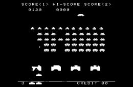 Скриншот из игры «Space Invaders»