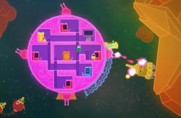 Скриншот из игры «Lovers in a Dangerous Spacetime»