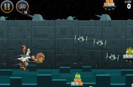 Скриншот из игры «Angry Birds Star Wars»
